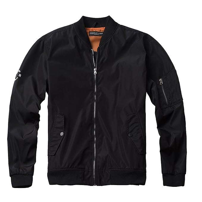 PG Wear Bomber Jacke Force -schwarz-