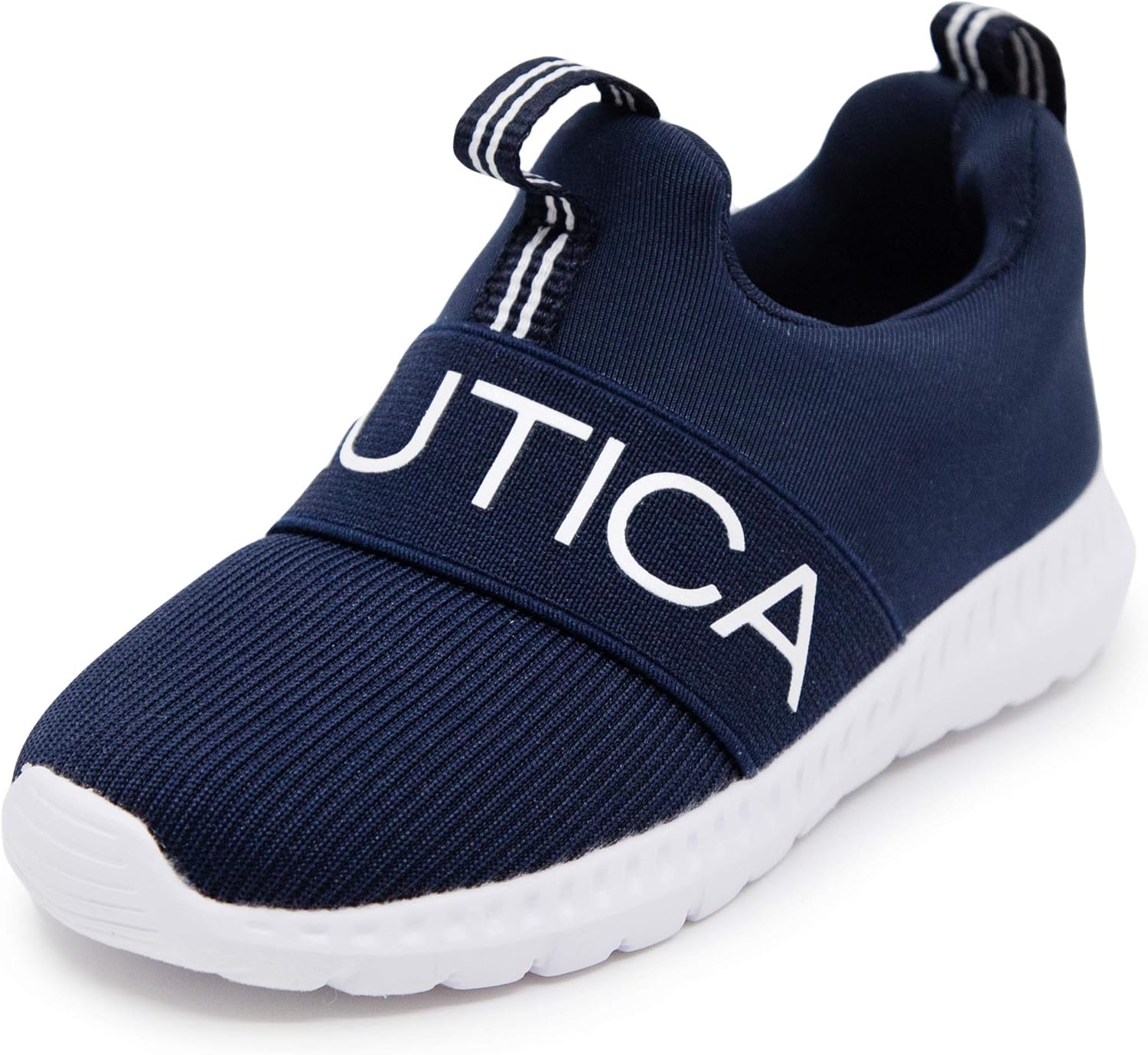 Nautica Kids Boys Fashion Sneaker SlipOn Athletic Running Shoe for