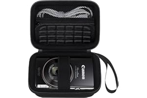 Elonbo Carrying Case for Canon PowerShot ELPH 360 HS A/ 360 HS/ 360/ IXY 650 Digital Camera, Canon PowerShot ELPH 330/190/160