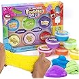 SLIMYGLOOP Foodie Box Set, 6-Pack Scented Slimes, Fluffy Slime Cloud, Glitter Slime, Water Slime, Fun Slime Add Ins, Slime for Kids, Kids Party Favors Goodie Bags, Slime Bulk, Kids Slime, Food Slime