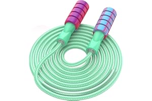 CRHOEIQ Jump Rope for Women Men, Fitness Jumprope for Women Workout, Adjustable Adult Exercise Skipping Rope