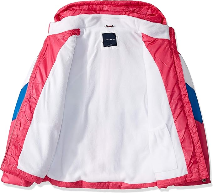 Tommy Hilfiger 汤美费格 女童连帽保暖棉服 M8/10码2.9折.16 海淘转运到手约￥256