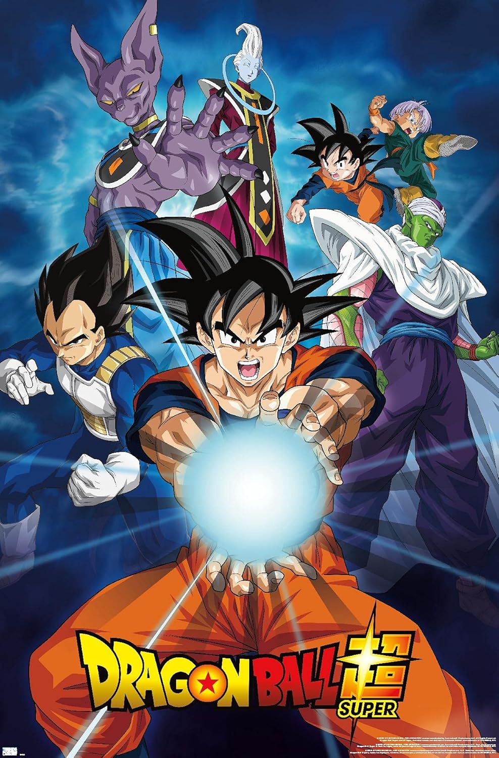 Wall Décor - Trends International Dragon Ball Super - Groups Wall Poster, 22.375