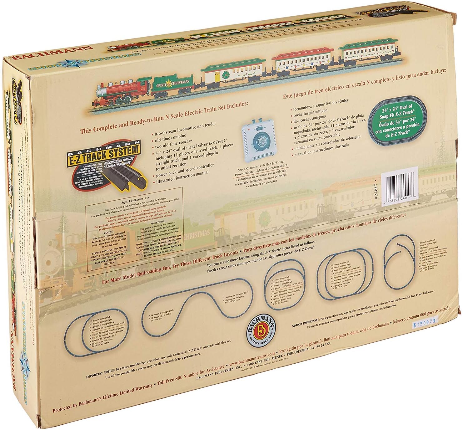 bachmann spirit of christmas