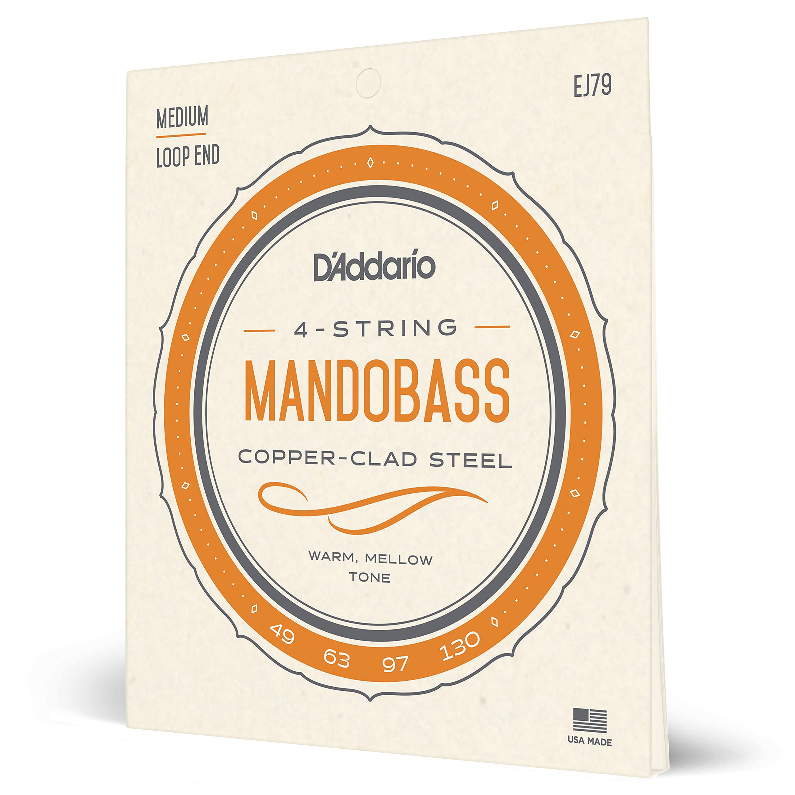 D'Addario EJ79 Mandobass Strings - Copper