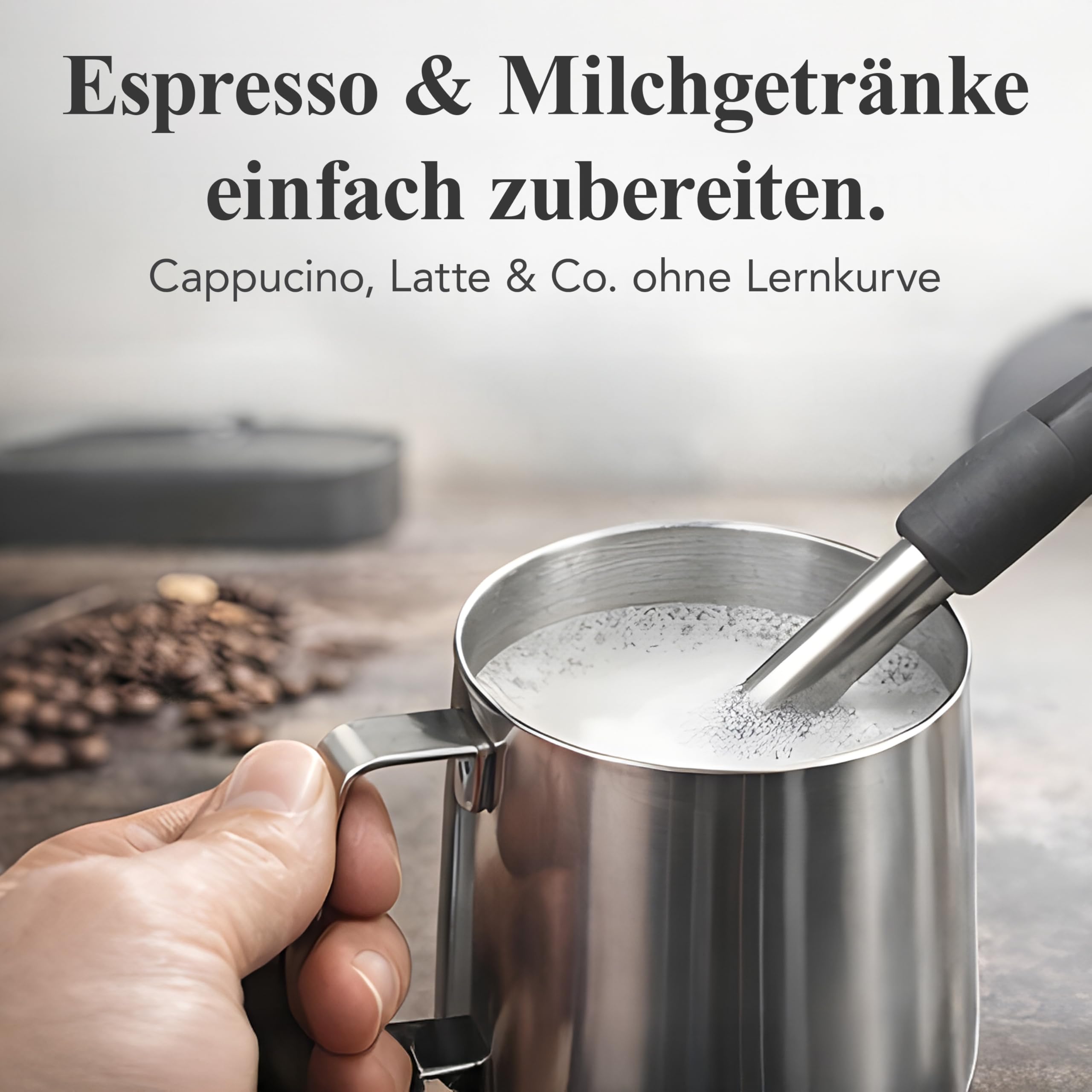Solis Grind & Infuse Perfetta 1019 Siebträgermaschine - Kaffeemaschine mit Mahlwerk - Integrierte Zero Static Kaffeemühle - Espressomaschine mit Dampf- und Heißwasserfunktion - Edelstahl 6