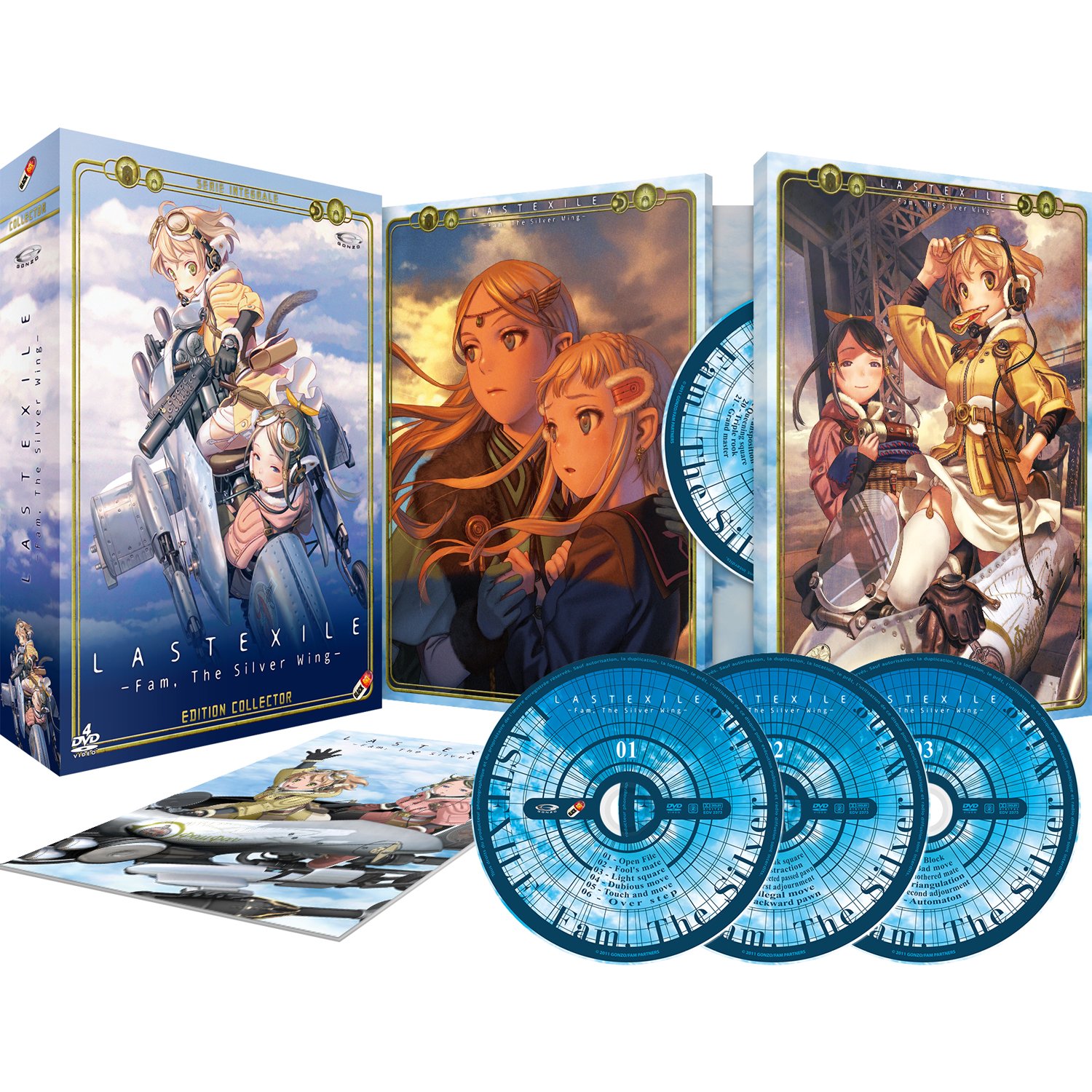 Amazon Com Last Exile Fam The Silver Wing Integrale Ed Coll Fr Import Movies Tv
