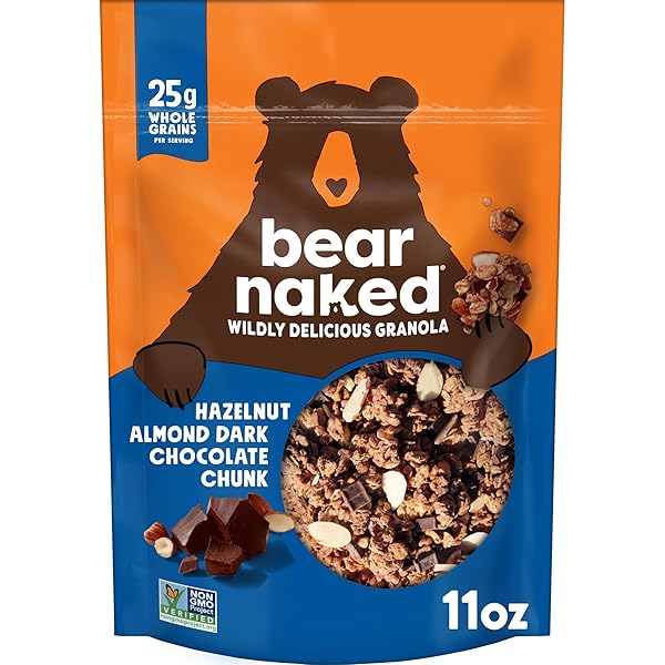 BEAR NAKED GRANOLA CEREAL, WHOLE GRAIN GRANOLA, BREAKFAST...