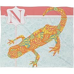 Deny Designs Jennifer Hill, Miss Newt, Fleece Throw