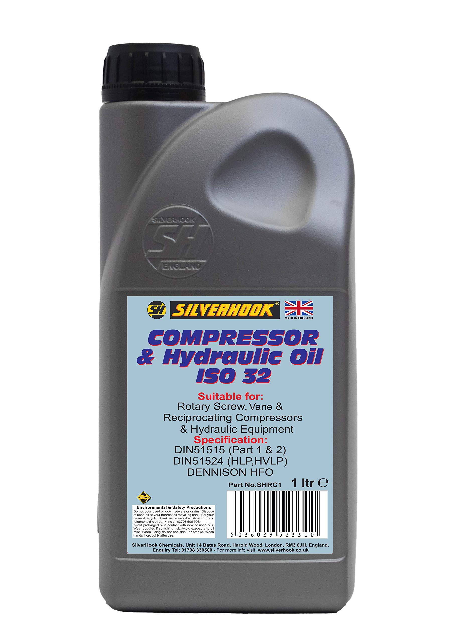 SILVERHOOK Compressor Oil ISO32, 1 Litre