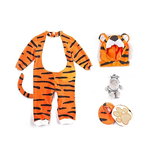 Spooktacular Creations Halloween Baby Tiger Costume for Kids, Tiger Costume  Toddler for Animal Halloween Dress