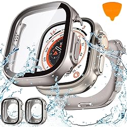 2-Pack Goton Waterproof Apple Watch Case for iWatch