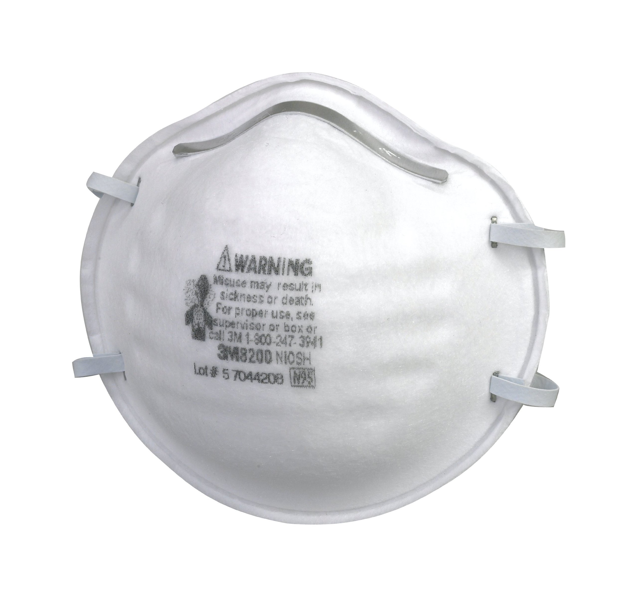3M Particulate Respirator 8200/07023(AAD), N95 (Pack of 160) eBay