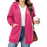StunShow Womens Plus Size Hoodies Zip Up Oversized Y2k Drawstring Sweatshirt Casual 2025 Fleece Jacket with Pocket
