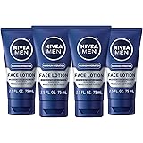 NIVEA Men Maximum Hydration Protective Face Lotion with SPF 15, 2.5 Fl. Oz., Pack of 4