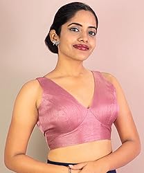 FIGURE'S DESIGNER Women's Dupion Raw Silk
