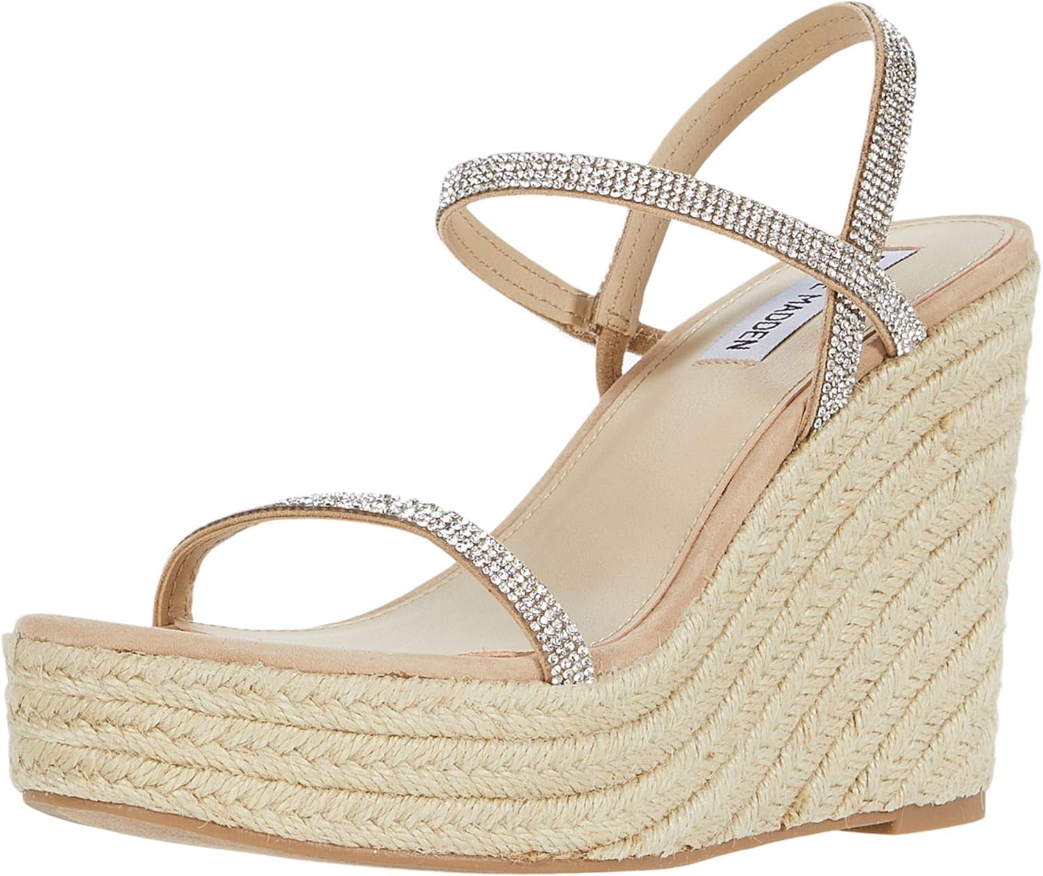 steve madden rhinestone wedges