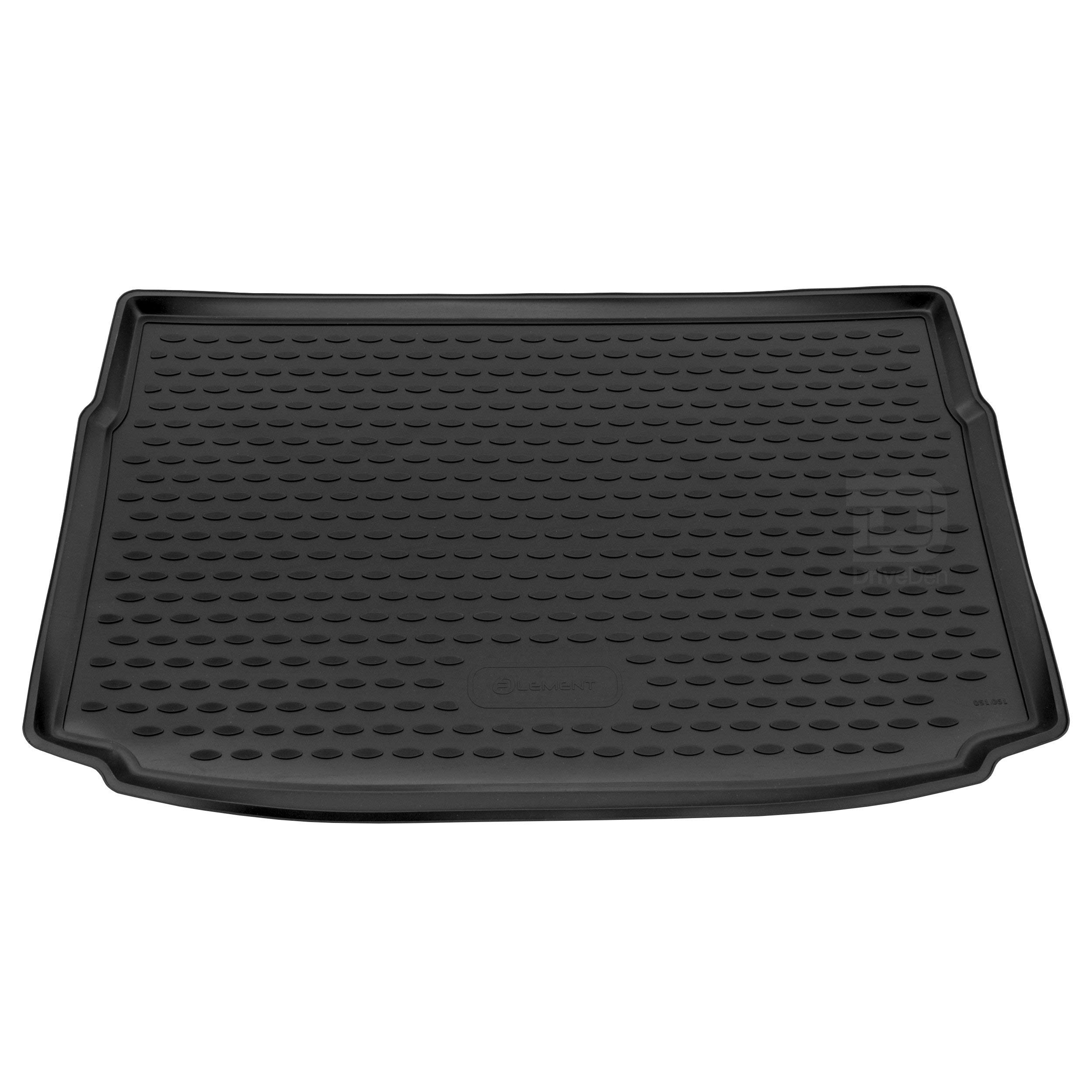 Novline MAT276 Custom Tailored Fit Black Rubber Boot Liner Tray Mat