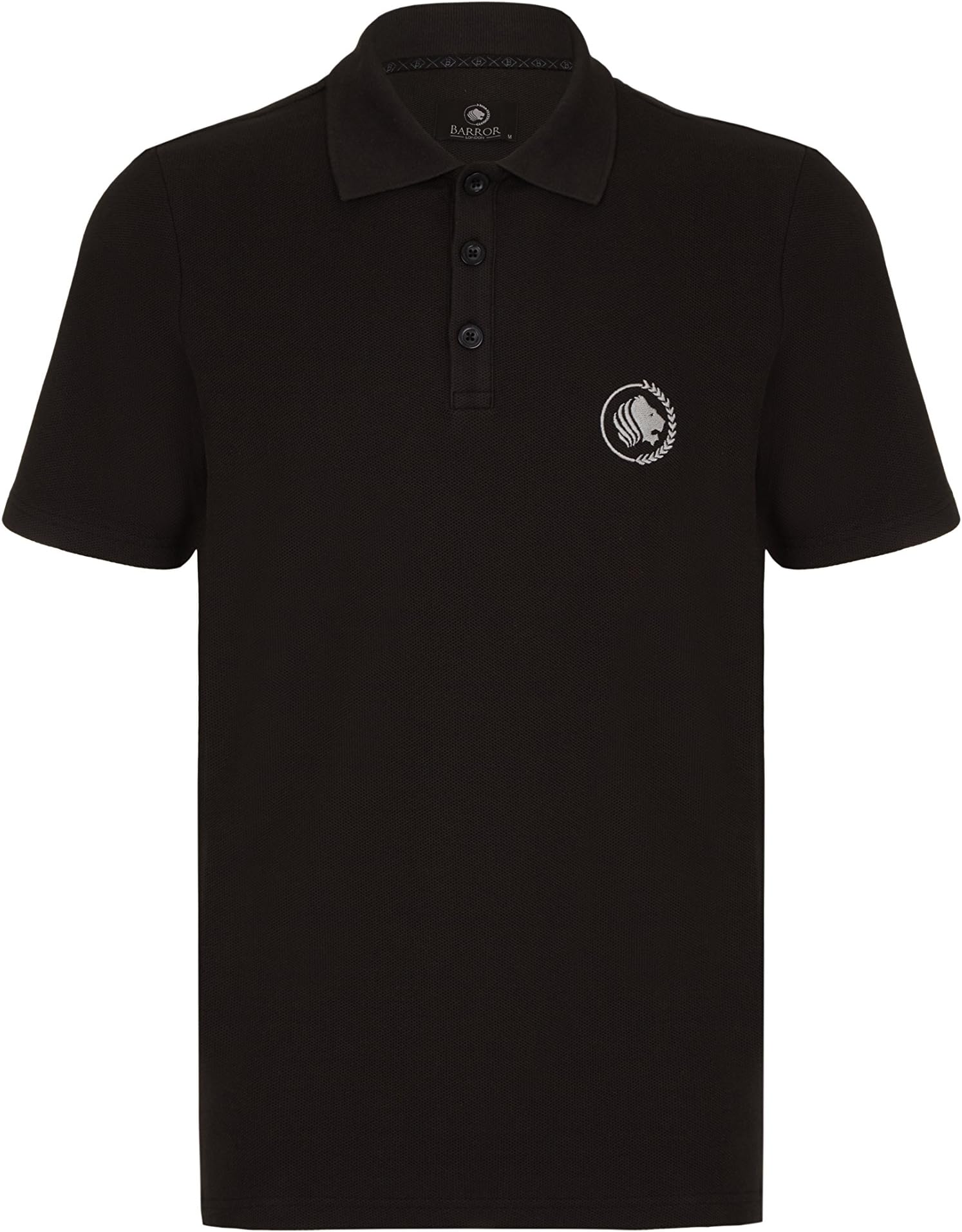 Barror London The City Polo Shirt - Premium Breathable Cotton Honeycomb Pique. Available in Sizes M to 8XL