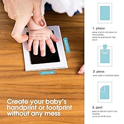 Pearhead 4-Pack Clean-Touch Ink Pad Kit, Mess-Free