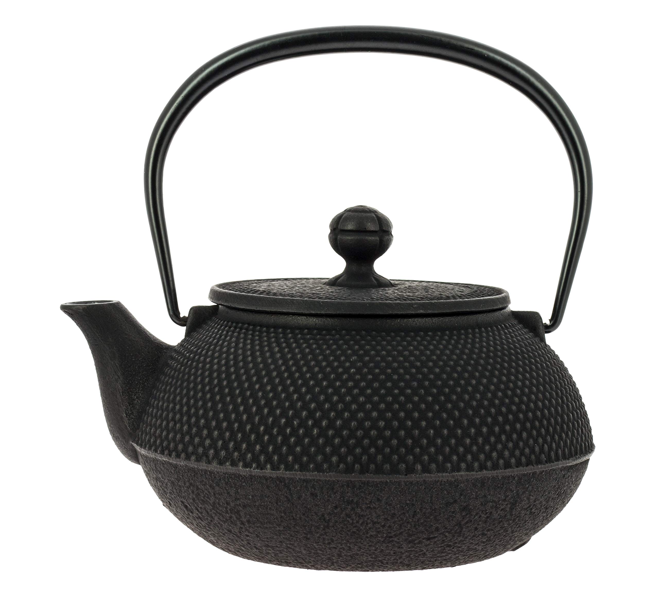 Iwachu Japanese Cast Iron Teapot with Filter and Traditional Design 900 ml Black