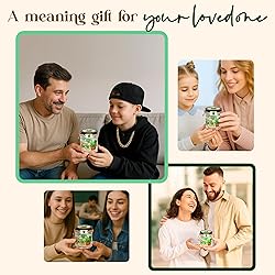 Positive Cactus Jar with 60 Daily Affirmation