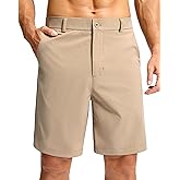 Soothfeel Men's Casual Shorts 7"/ 9" /11" Golf Shorts for Men Flat Front Dress Work Shorts Lightweight with 3 Pockets