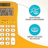 Lexibook FRUITIES Pocket Calculator 8 Digits 4 Operations Solar Battery Yellow view 2