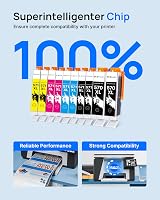 GPC Image 570XL 571XL Ink Cartridges Compatible for Canon PIXMA MG5750 MG5751 view 6
