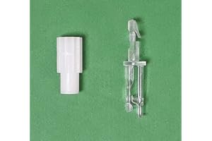 Blind Parts Vertical Blind Carrier Clip/Hook/Stem w/Gear-5 Sets- No Carrier