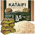 Premium Kataifi Shredded Fillo Dough – (3.5 oz) | Authentic Greek Pastry Dough for Traditional Mediterranean Desserts & Savory Dishes – Perfect for Dubai Chocolate, Knafeh, Bird’s Nest