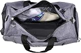 KASIBON Gym Bag with Shoes Compartment Wet Pocket Duffel Bag view 4