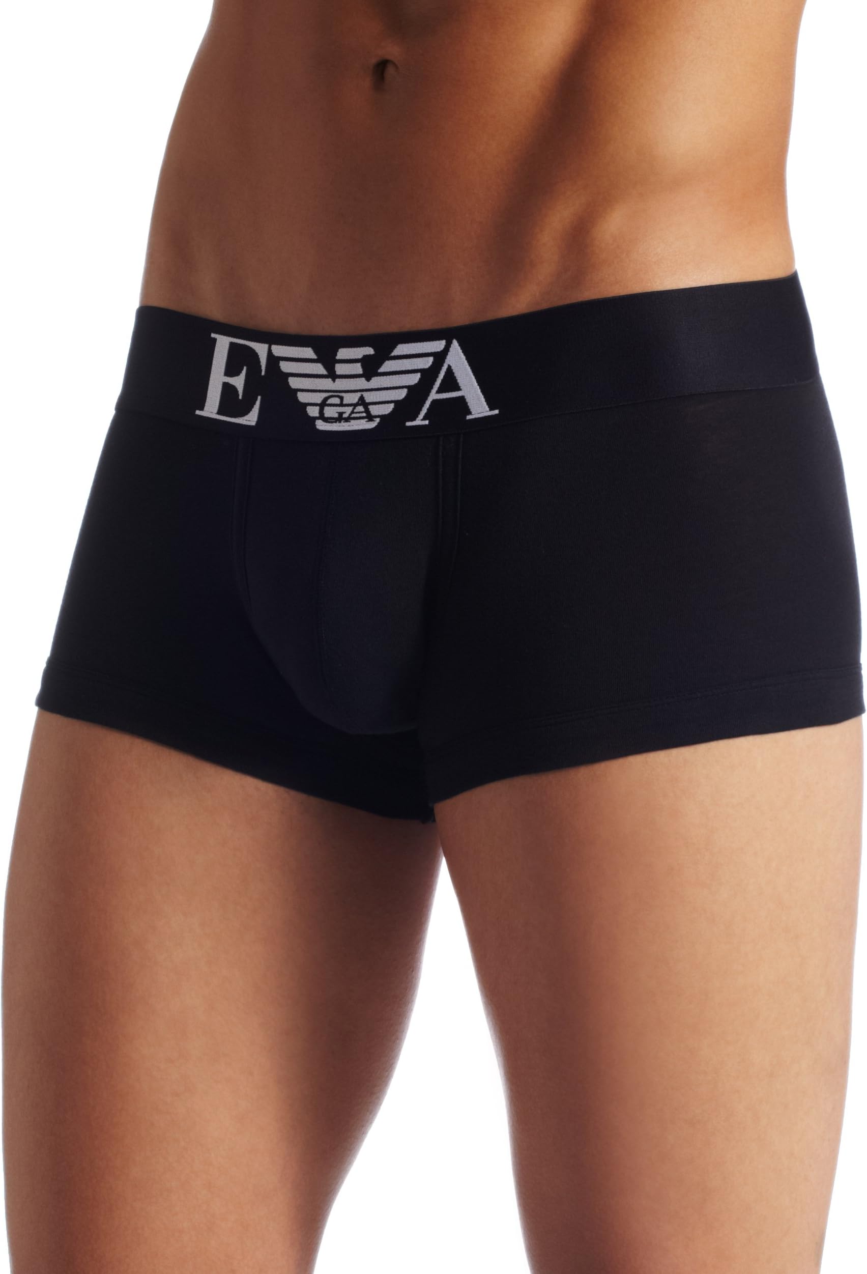 Emporio Armani Men's Cotton Stretch Trunk弹力棉内裤棉質彈性四角褲מכנסי כותנה נמתחיםcueca Elástica De Algodãobaumwoll-stretch Cotton Stretch Trunk (pack of 1)
