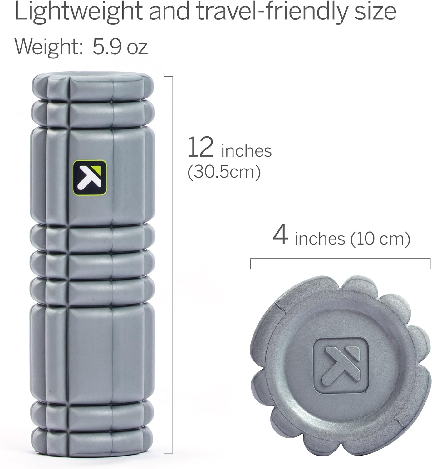 TriggerPoint CORE Multi-Density Solid Foam Roller with Free Online Instructional Videos (12-inch) : Sports & Outdoors