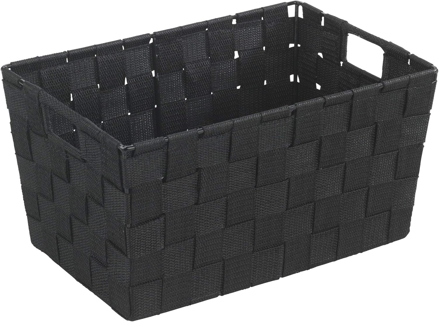 Wenko Adria 19878100 Bathroom Basket Small Black Amazon.co.uk Kitchen