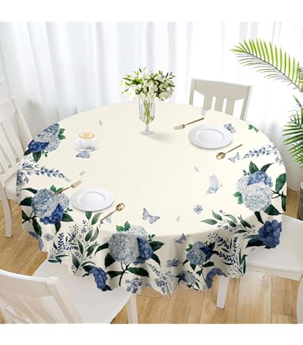 Spode Blue Room Collection ラウンドテーブルクロス Spode Blue Room Collection ラウンドテーブルクロス Amazon.com