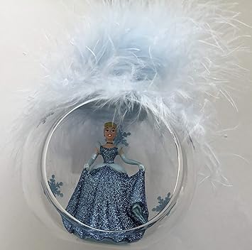 Disney Cinderella Décoration Pour Sapin De Noël En Verre