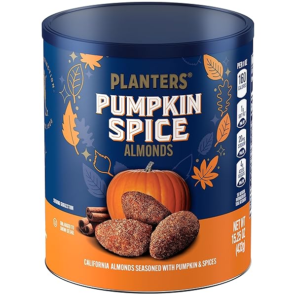 PLANTERS FALL EDITION PUMPKIN SPICE ALMONDS, PUMPKIN SPICE...