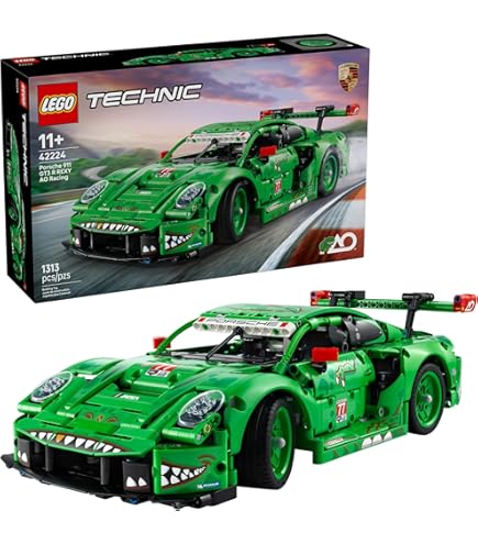 Amazon.com: LEGO Technic Porsche 911 RSR Race Car Model Building