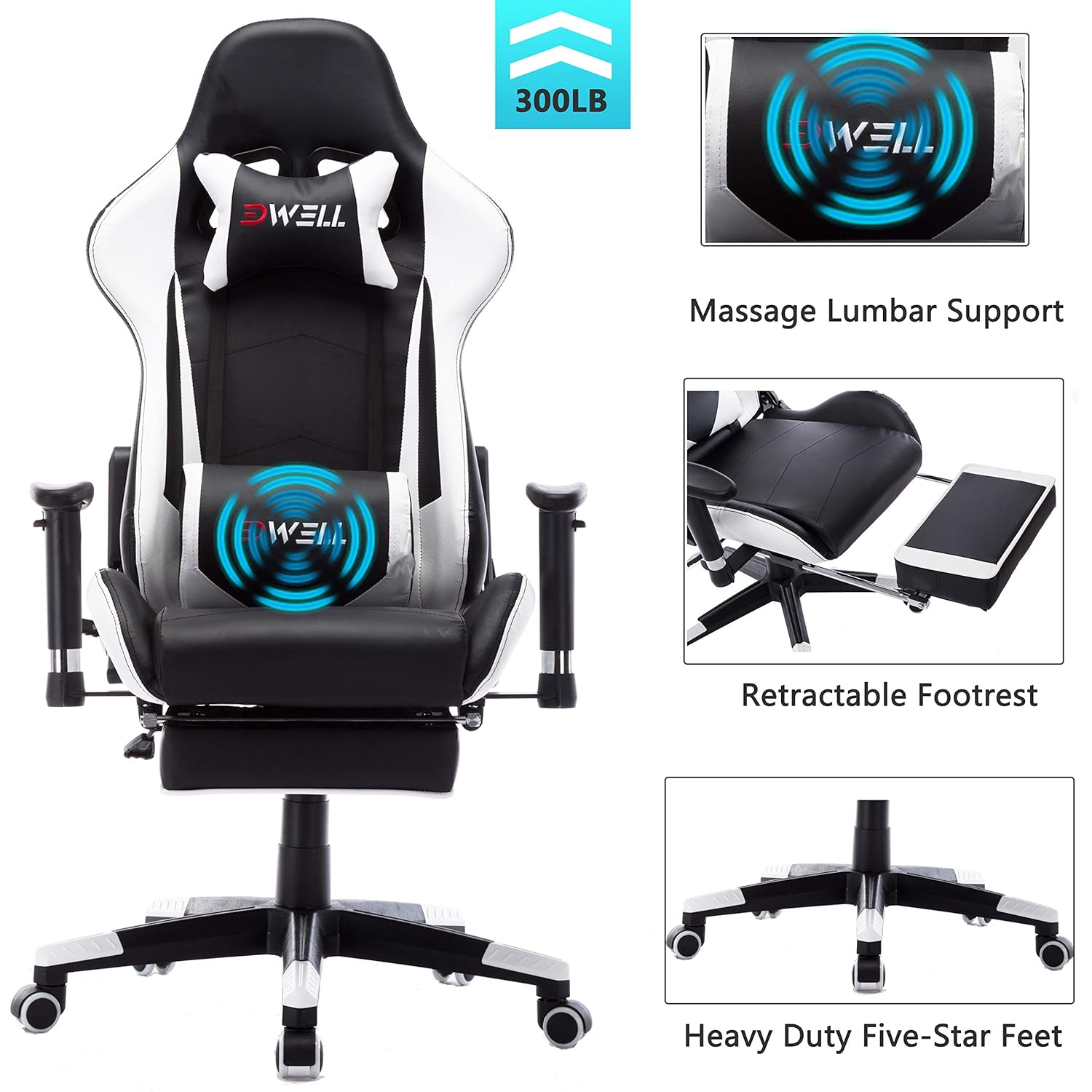 Best  executive office massage chair vibrating ergonomic