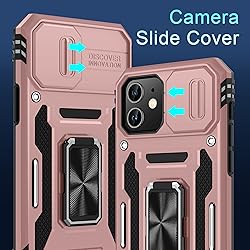DEERLAMN Case for iPhone 11 with Slide Camera