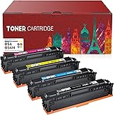 Toner Kingdom Compatible Toner-Cartridge Replacement for Canon 054H 054 High Yield CRG-054 for Canon Color ImageClass LBP622C