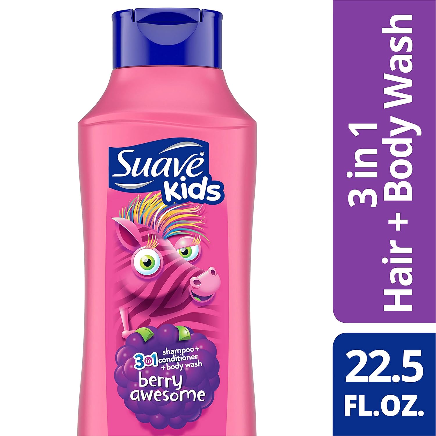 Buy Suave Kids 3 in 1 Shampoo Conditioner and Body Wash Razzle Dazzle