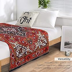 Liliha Bohemian Blanket Vintage Throw Blanket for