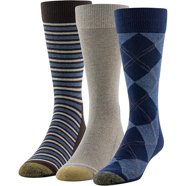 amazon gold toe dress socks Amazon.com: GOLDTOE Men's Rayon Blend Dress Socks, Assorted Stripes & Dots,  Mid-Calf Crew, Shoe Size 6-12.5 (US, Numeric, 6, 12.5, Regular, Regular, 3,  Black/Gray/Blue) : Clothing, Shoes & Jewelry