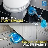TDBS Telescopic Shower Mop with 5 Refill Pads - Bathroom Cleaner view 3