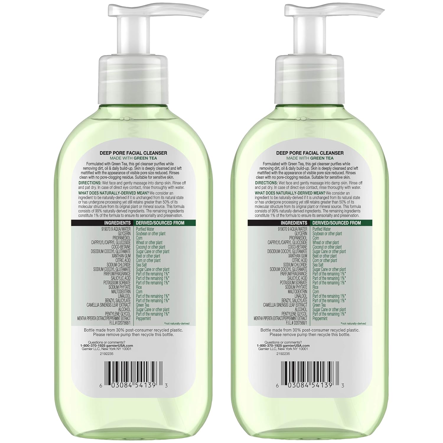 Garnier SkinActive 3-in-1 Face Moisturizer with Green Tea, Oily Skin, 6.75 fl. oz.: Beauty