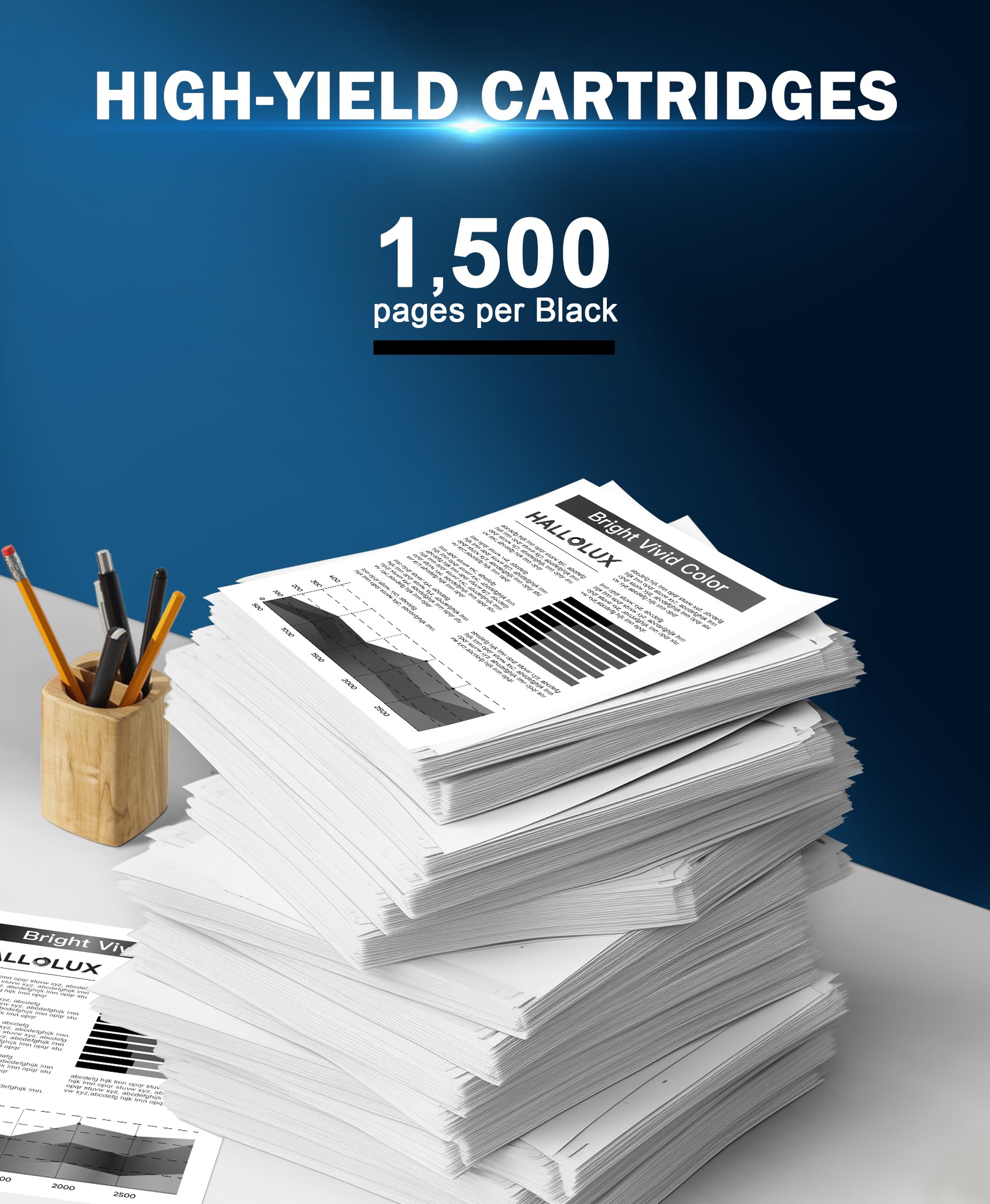 HALLOLUX 138A Black Laserjet Toner Cartridge (with Chip) Compatible Replacement for HP 138A W1380A 138X W1380X for HP Laserjet Pro 3001dw MFP 3101fdw 3001fdw Printer Ink (2 Pack Black, 138A Toner)