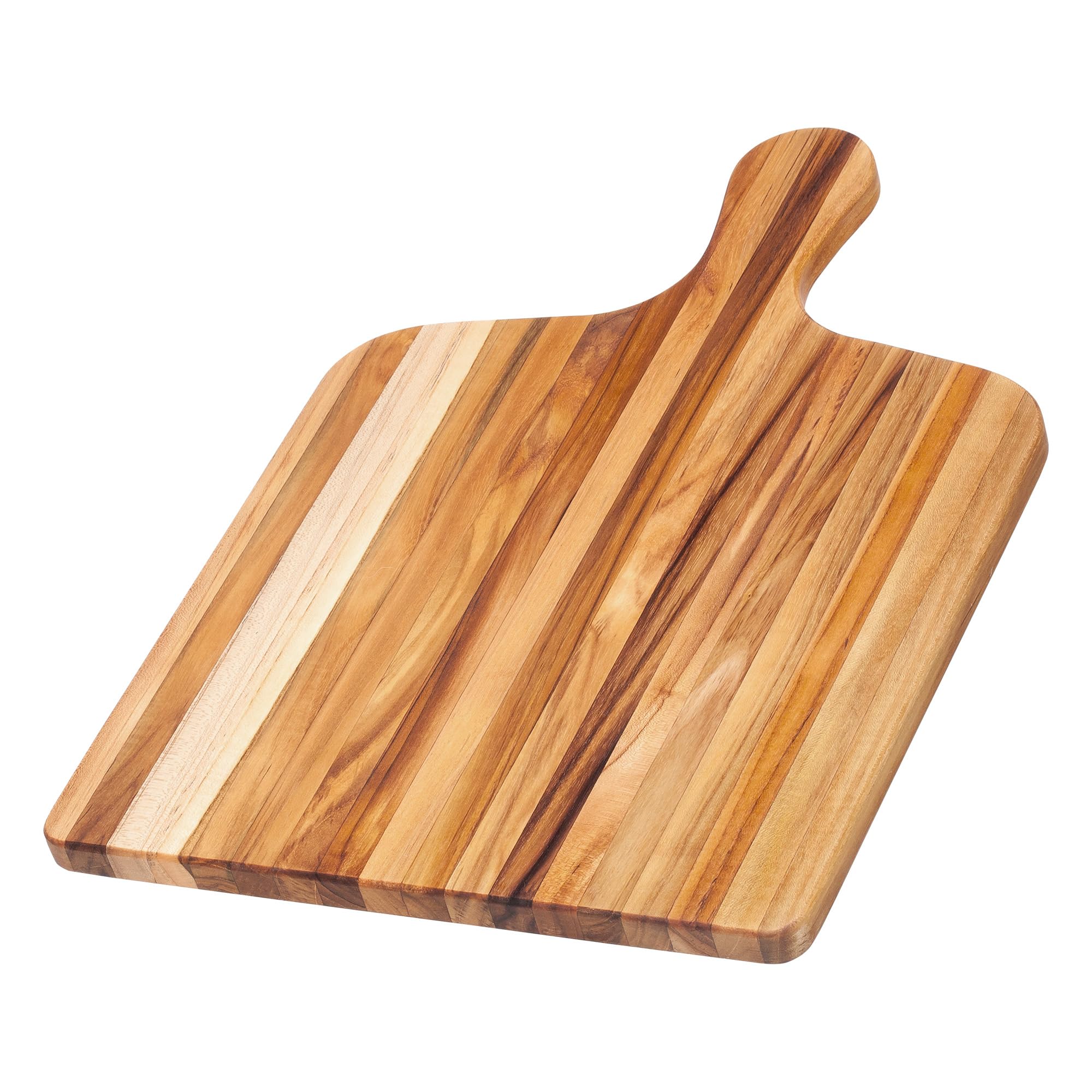 Photo 1 of Teak Cutting Board - Rectangle Gourmet Chopping Board With Handle (20 x 14 x .75 in.) - By Teakhaus