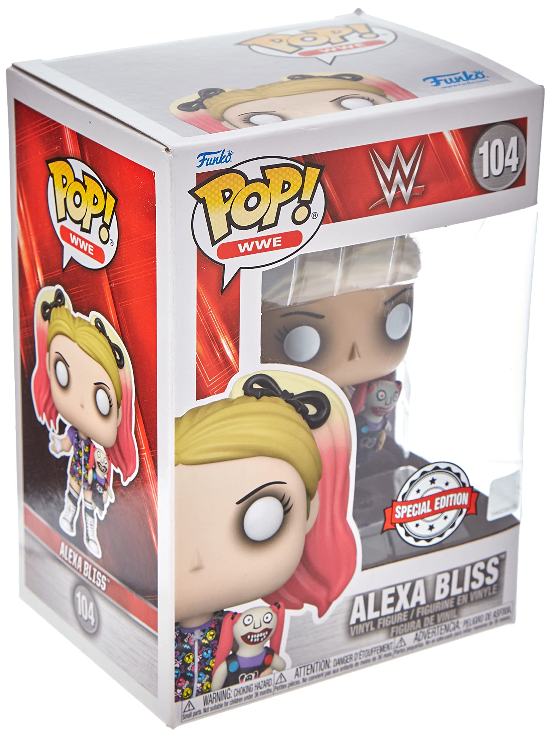 Funko Pop! WWE Alexa Bliss 104 Walmart Exclusive